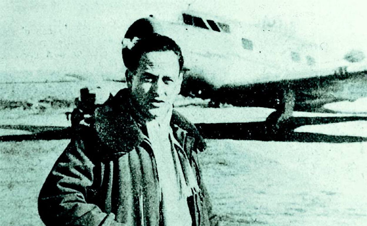 El aviador franquista Joaquín García Morato.