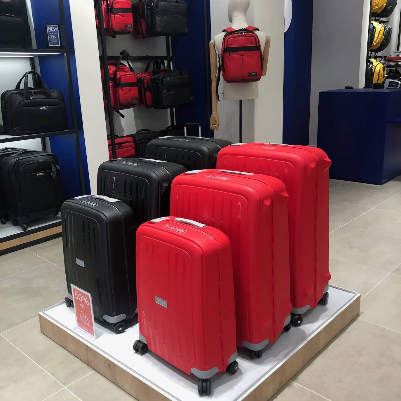 Maletas Samsonite con rebajas de hasta el 50%