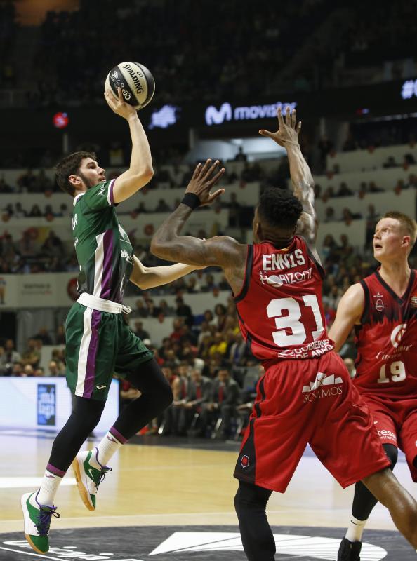 Partido de cuartos de final de la Copa del Rey 2020 en Málaga