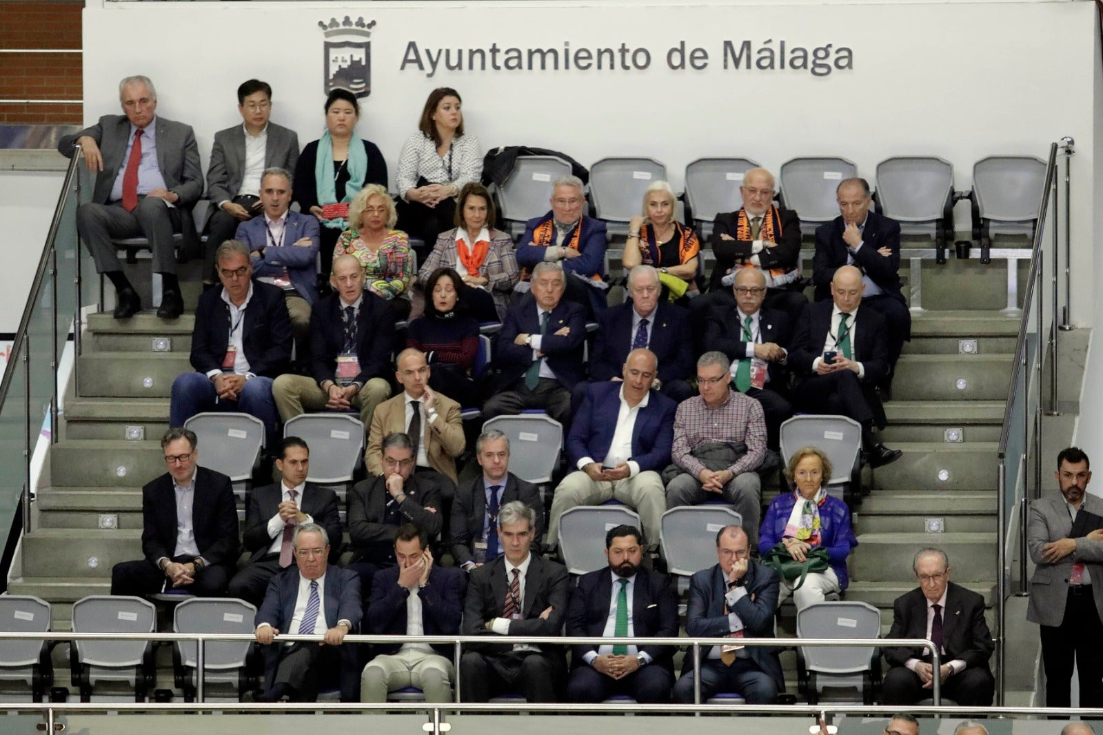 Llenazo en el Carpena para ver el Real Madrid-Valencia y el Unicaja-Andorra