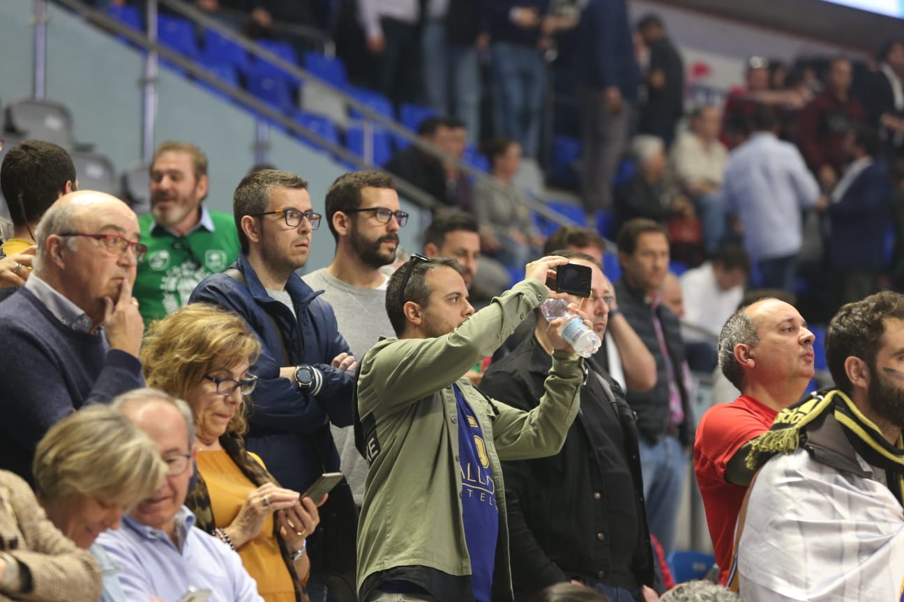 Gradas llenas en el Martín Carpena para ver el Unicaja-Real Madrid