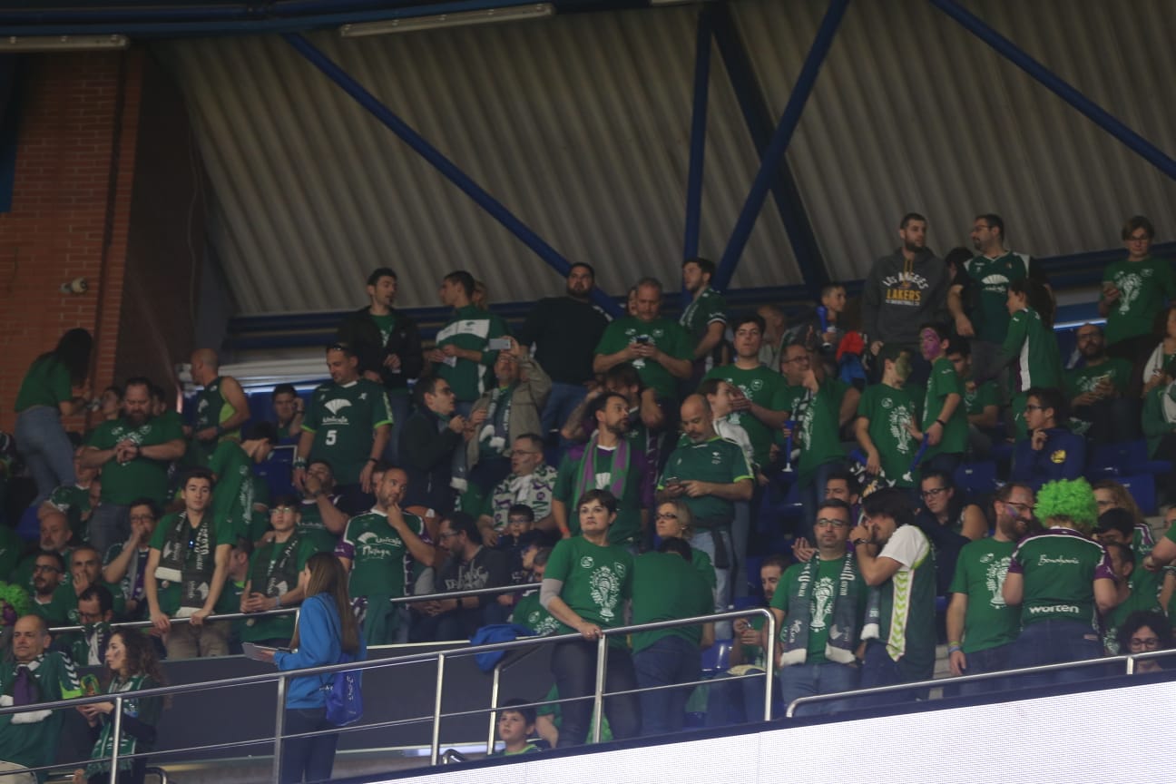 Gradas llenas en el Martín Carpena para ver el Unicaja-Real Madrid