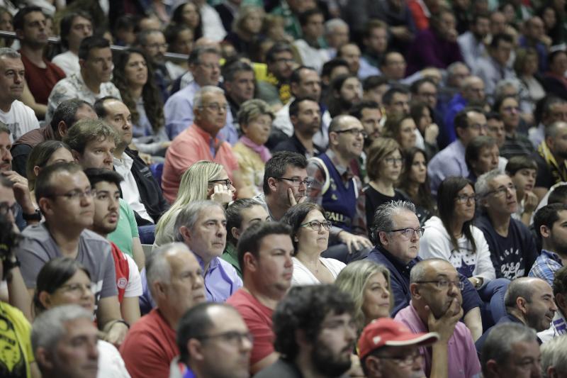 Gradas llenas en el Martín Carpena para ver el Unicaja-Real Madrid