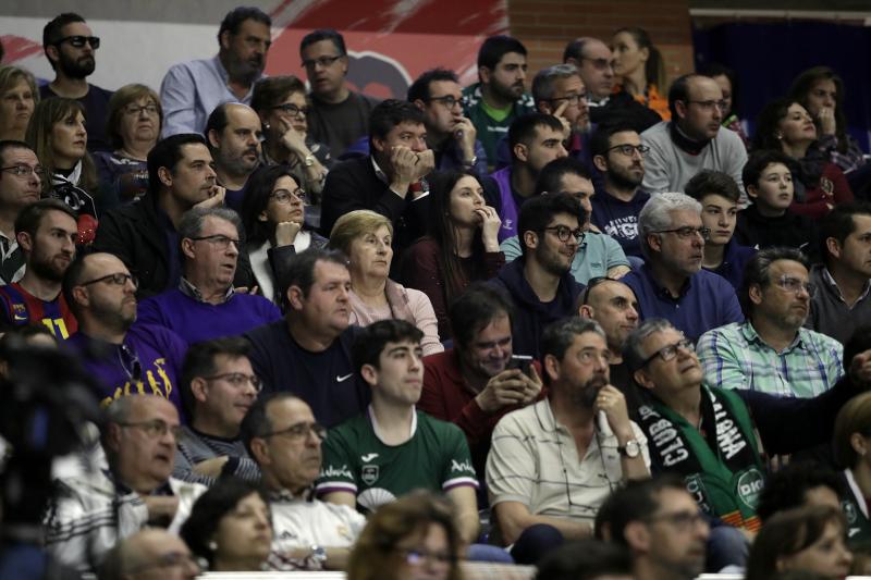 Gradas llenas en el Martín Carpena para ver el Unicaja-Real Madrid
