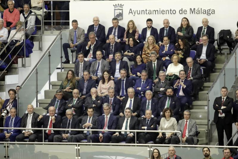 Gradas llenas en el Martín Carpena para ver el Unicaja-Real Madrid