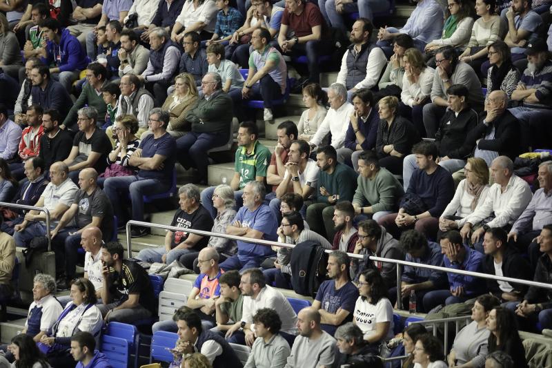 Gradas llenas en el Martín Carpena para ver el Unicaja-Real Madrid