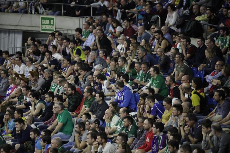 Gradas llenas en el Martín Carpena para ver el Unicaja-Real Madrid