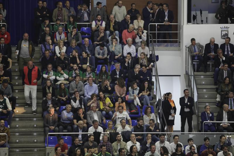 Gradas llenas en el Martín Carpena para ver el Unicaja-Real Madrid
