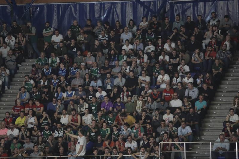 Gradas llenas en el Martín Carpena para ver el Unicaja-Real Madrid