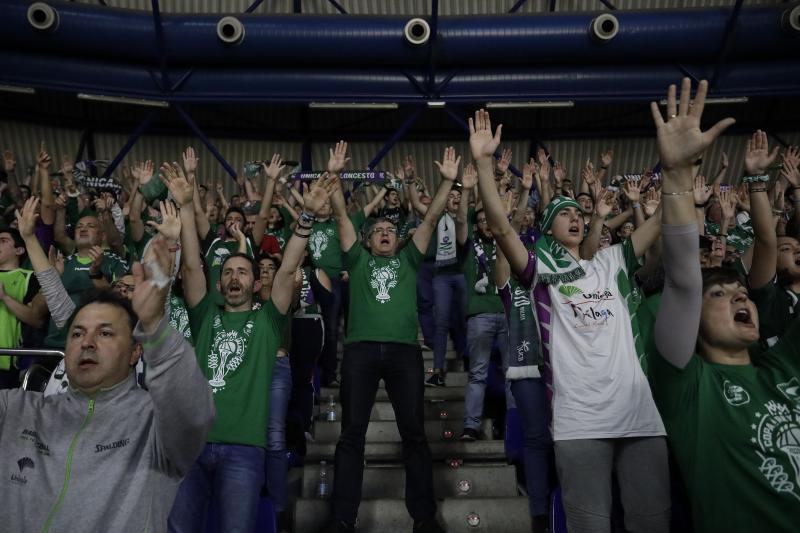 Gradas llenas en el Martín Carpena para ver el Unicaja-Real Madrid