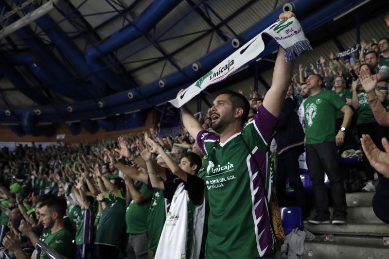 Gradas llenas en el Martín Carpena para ver el Unicaja-Real Madrid