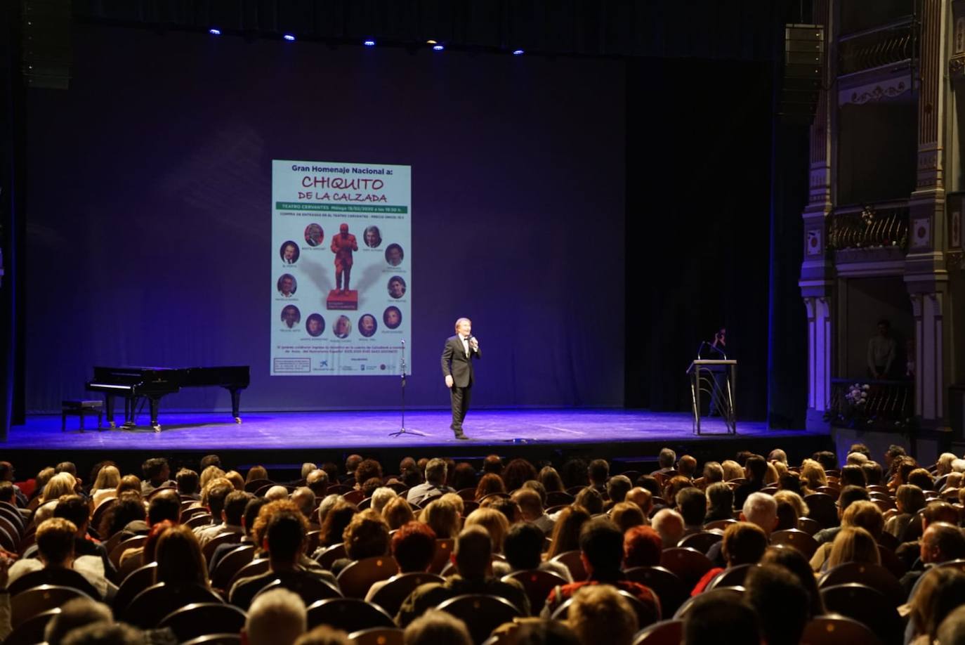 Fotos: Gala homenaje a Chiquito de la Calzada en el Teatro Cervantes