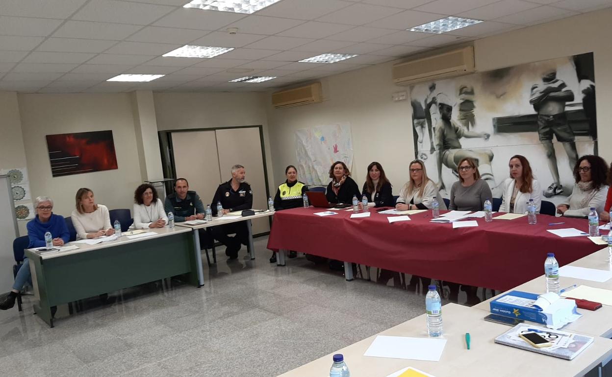 Imagen de la comisión celebrada este miércoles en Rincón de la Victoria. 