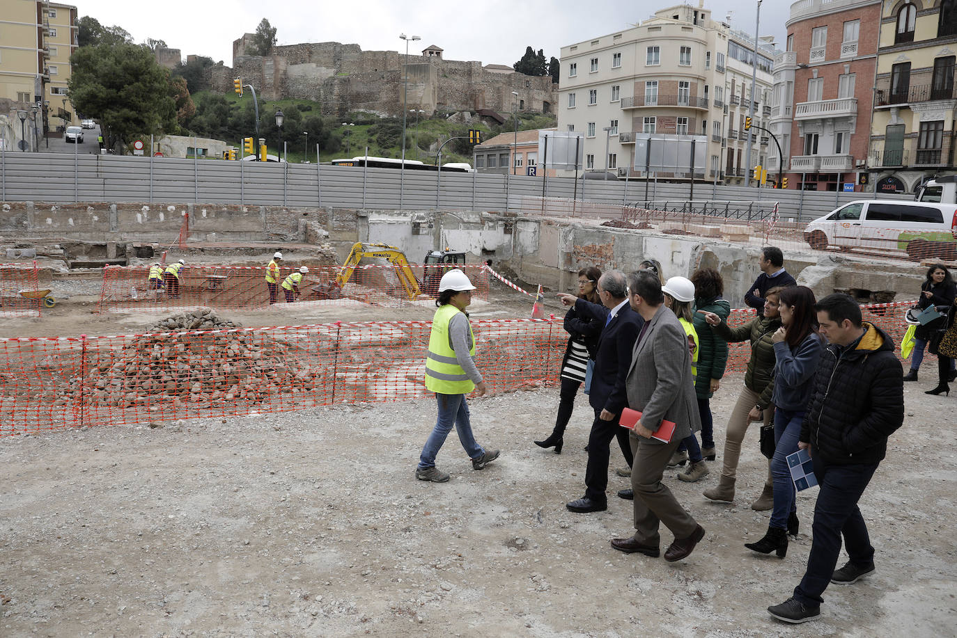 Fotos: Excavaciones arqueológicas en la parcela del Astoria