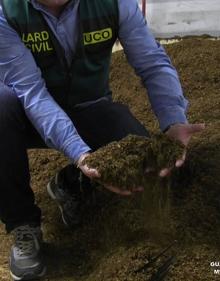 Imagen secundaria 2 - 3.500 cigarrillos a la hora: así funcionaba la fábrica clandestina de tabaco a cuatro metros bajo tierra en Monda