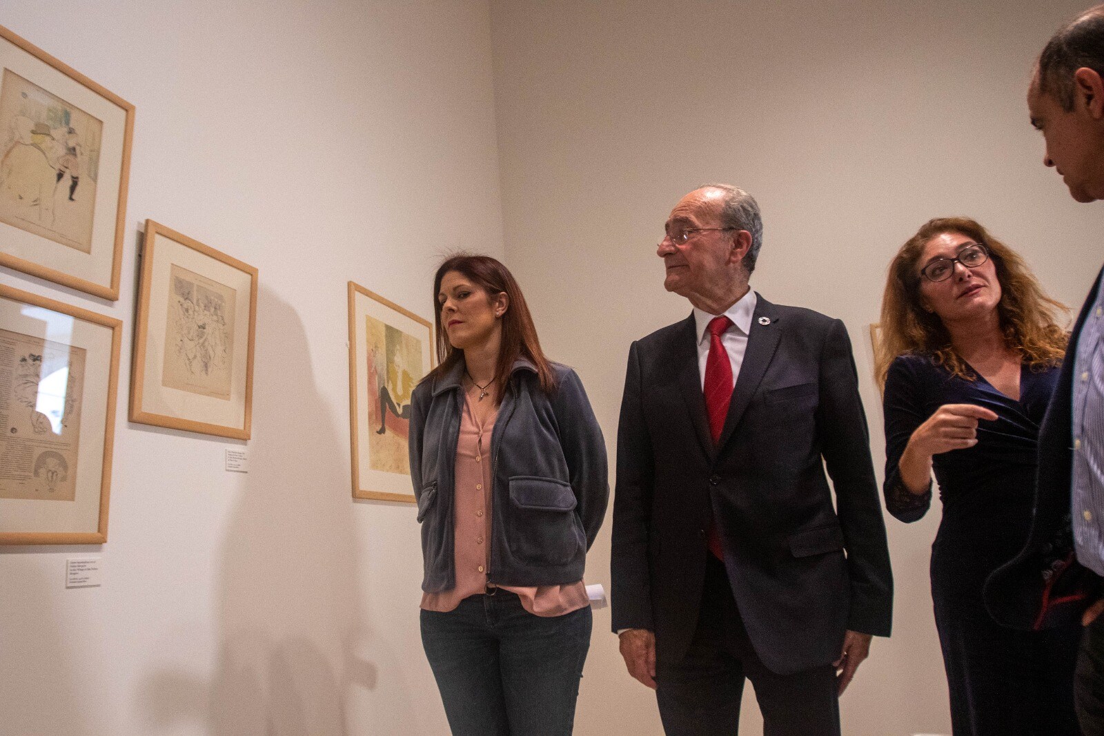 El pintor francés protagoniza la nueva exposición temporal de la pinacoteca malagueña, una muestra que recoge el vínculo del autor con los bajos fondos de París