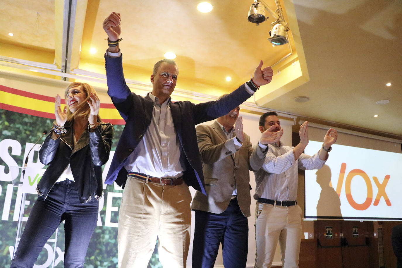 Fotos: Acto de Ortega Smith (Vox) en Antequera