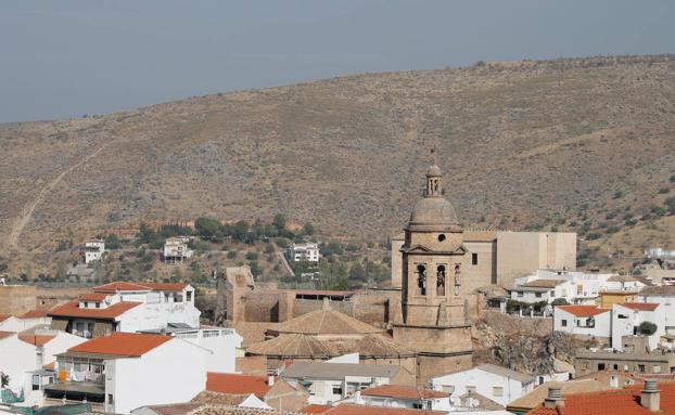 Vista del casco urbano de Loja (Granada).