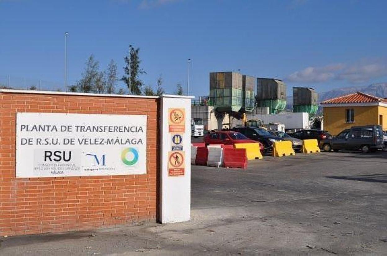Planta de transferencia de residuos sólidos urbanos de Vélez-Málaga. 