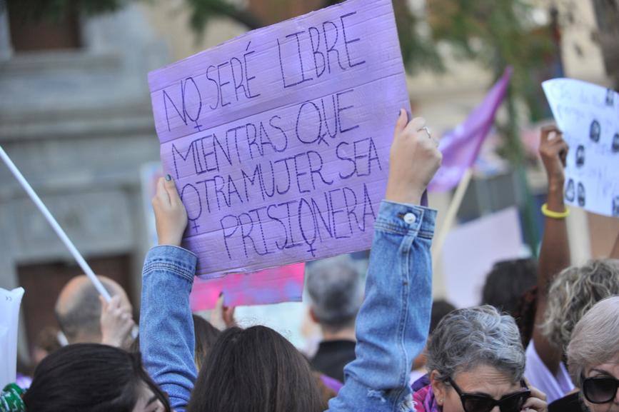 Fotos: La marcha del 8M en Málaga, en imágenes