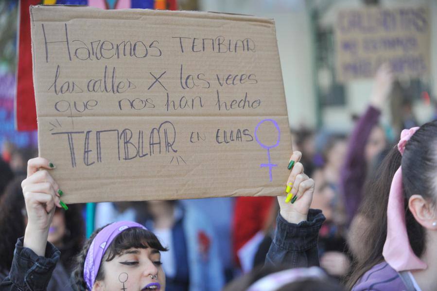 Fotos: La marcha del 8M en Málaga, en imágenes
