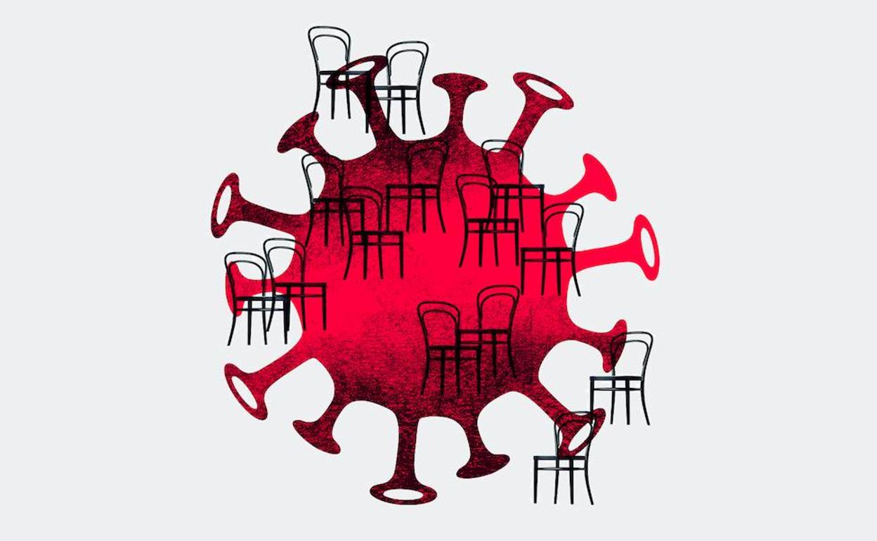 El virus entra en la cocina