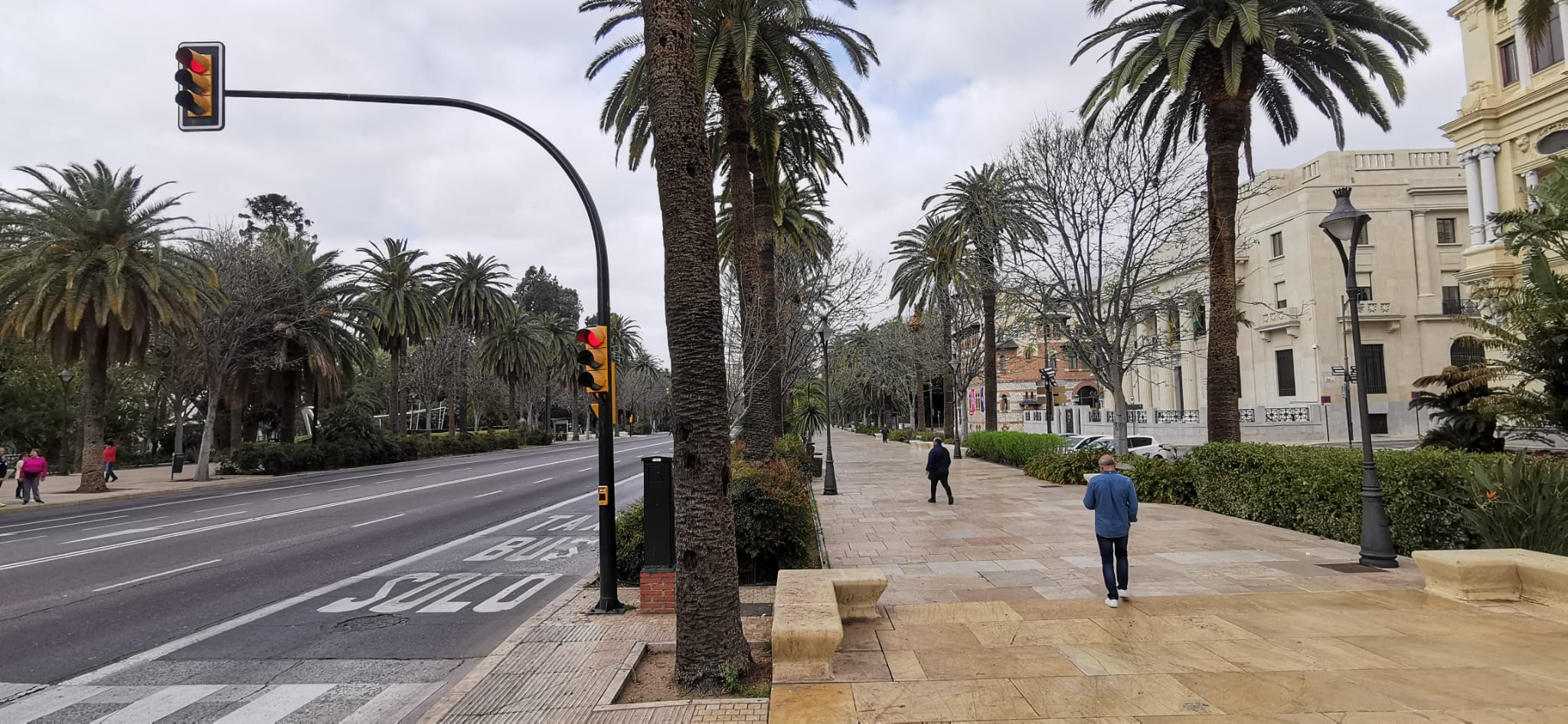 Ambiente en el Paseo del Parque