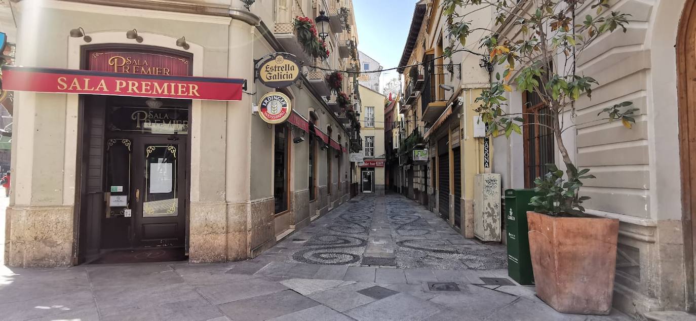 Calles del centro de Málaga