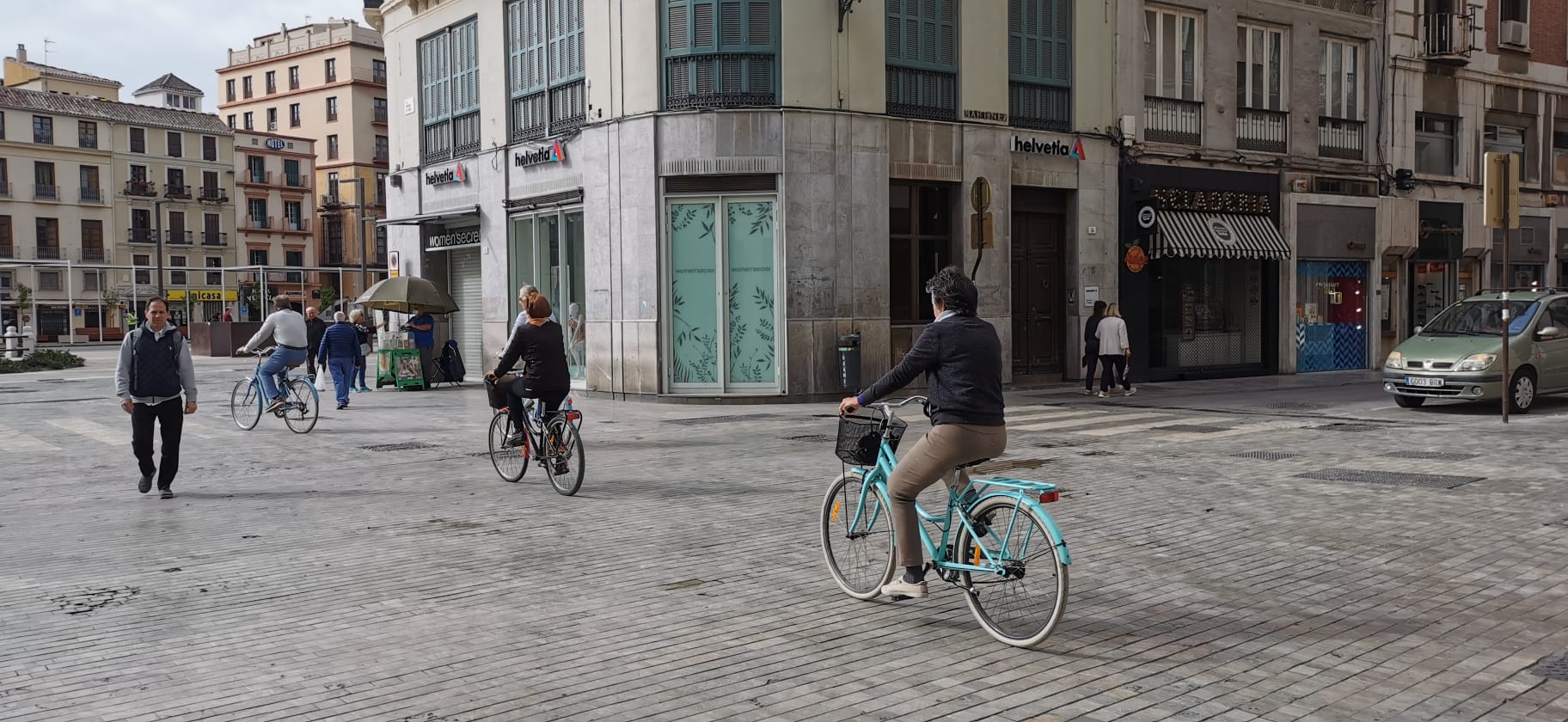 Ambiente en las calles del Centro.