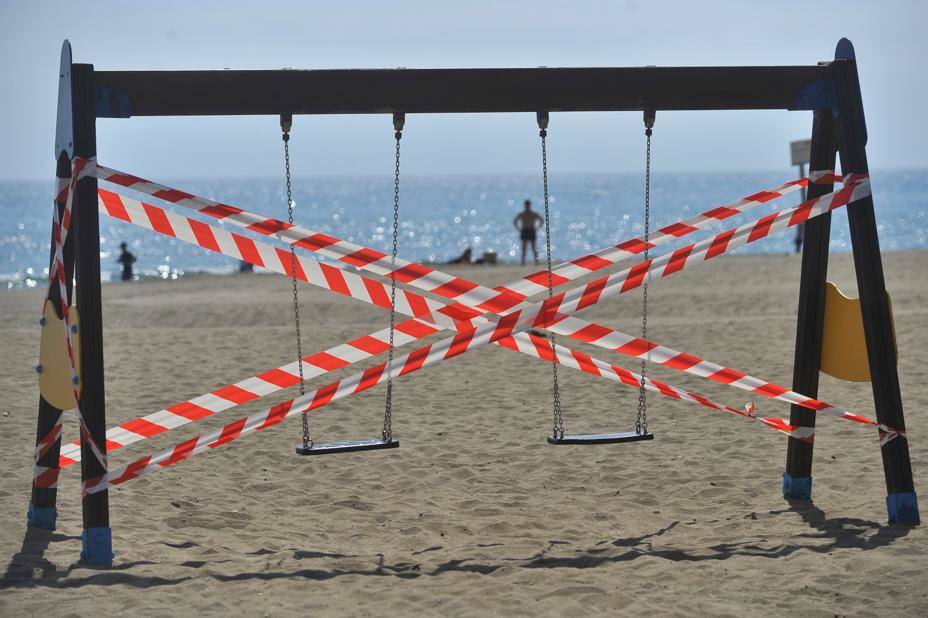 Zona del paseo marítimo de Poniente