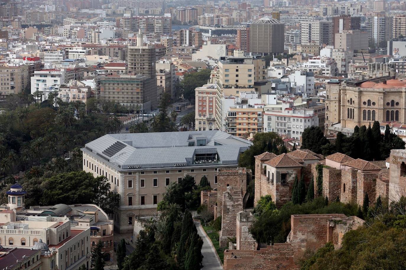 Ambiente en Málaga este miércoles