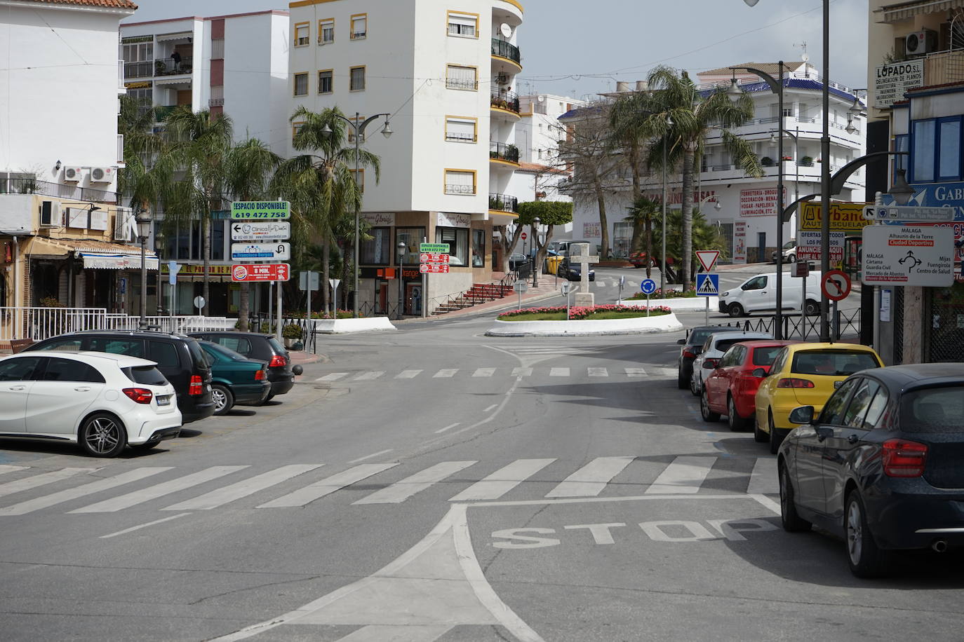 Los municipios de la comarca del Guadalhorce, sin apenas actividad 