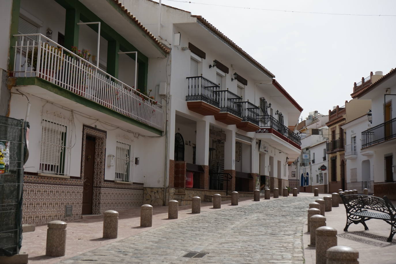 Los municipios de la comarca del Guadalhorce, sin apenas actividad