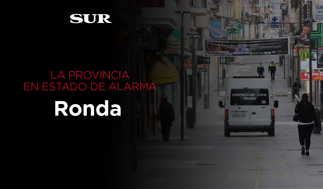Fotos: Así se encuentran las localidades de la provincia en estado de alarma