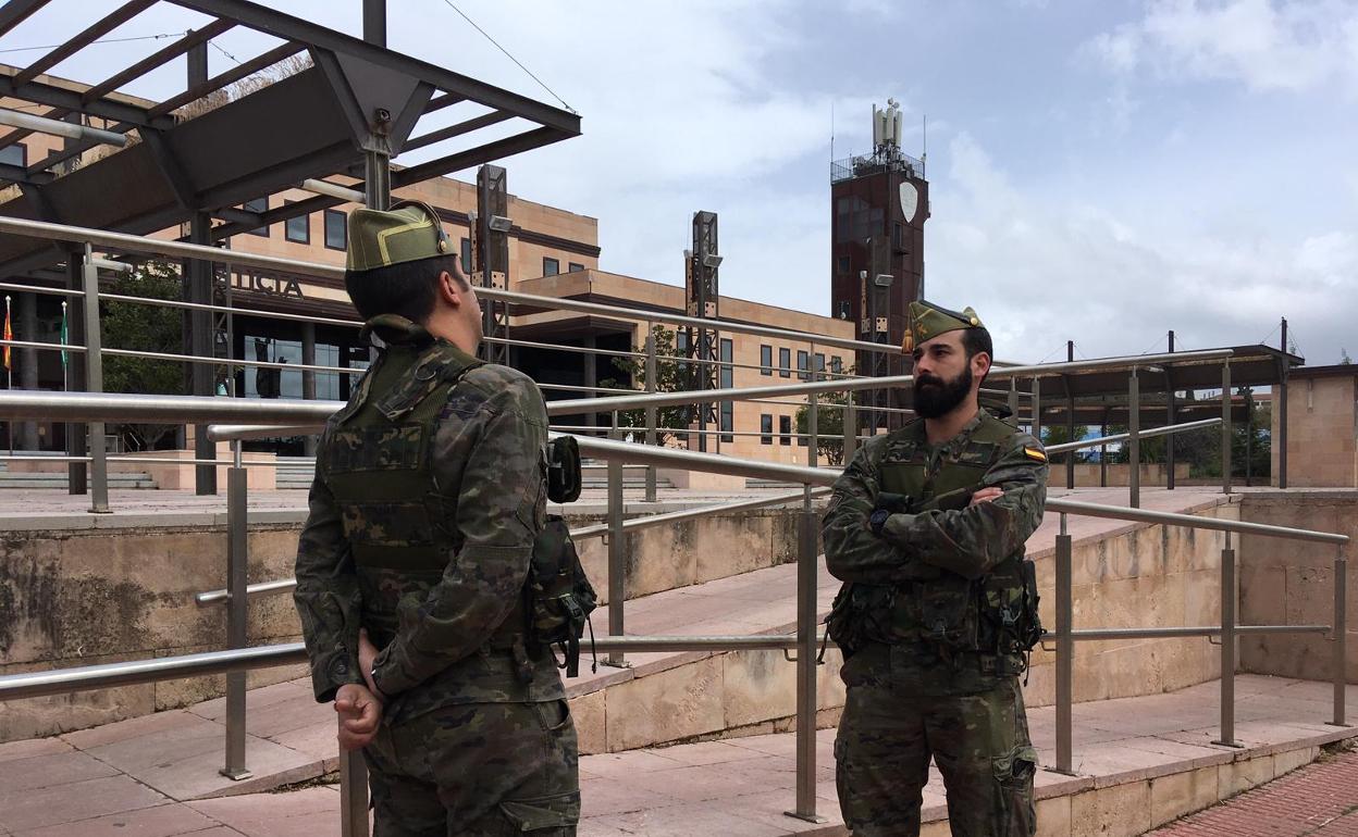 Legionarios, en Ronda, este miércoles