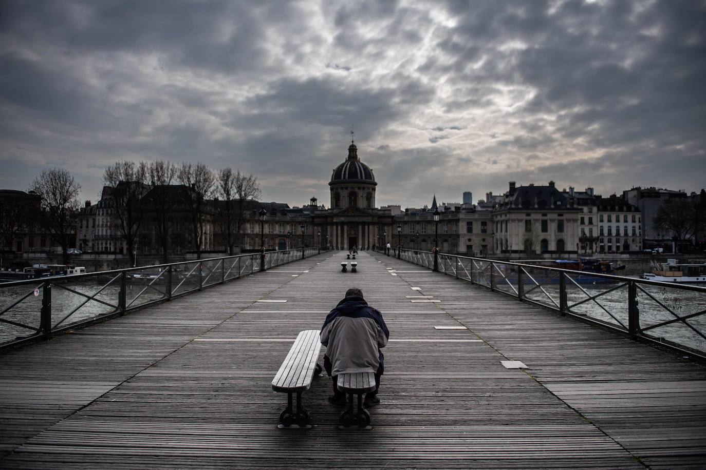 Puente de las Artes, París.