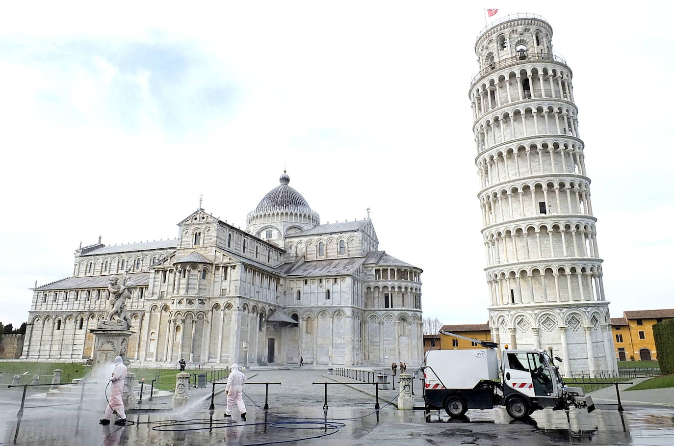 Torre de Pisa, Italia.