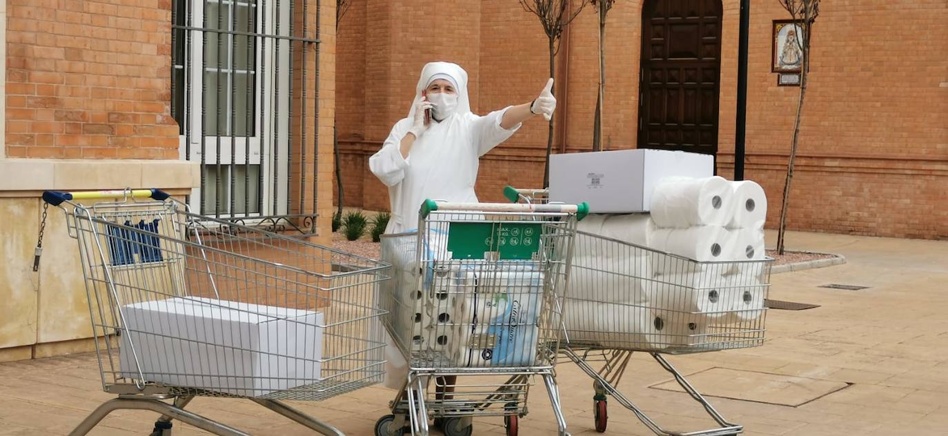 Fotos: Los malagueños responden a las Hermanitas de los Pobres