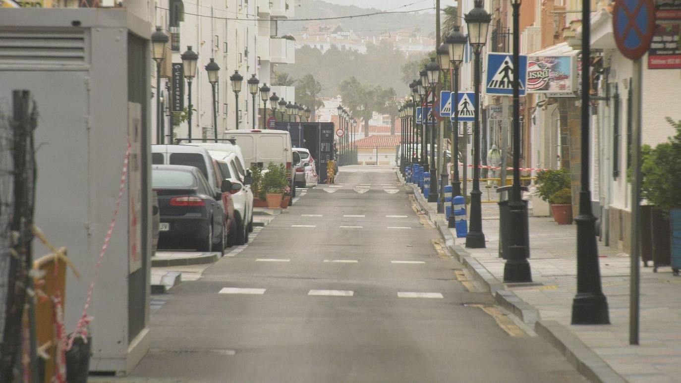 Ambiente en las calles de Manilva.