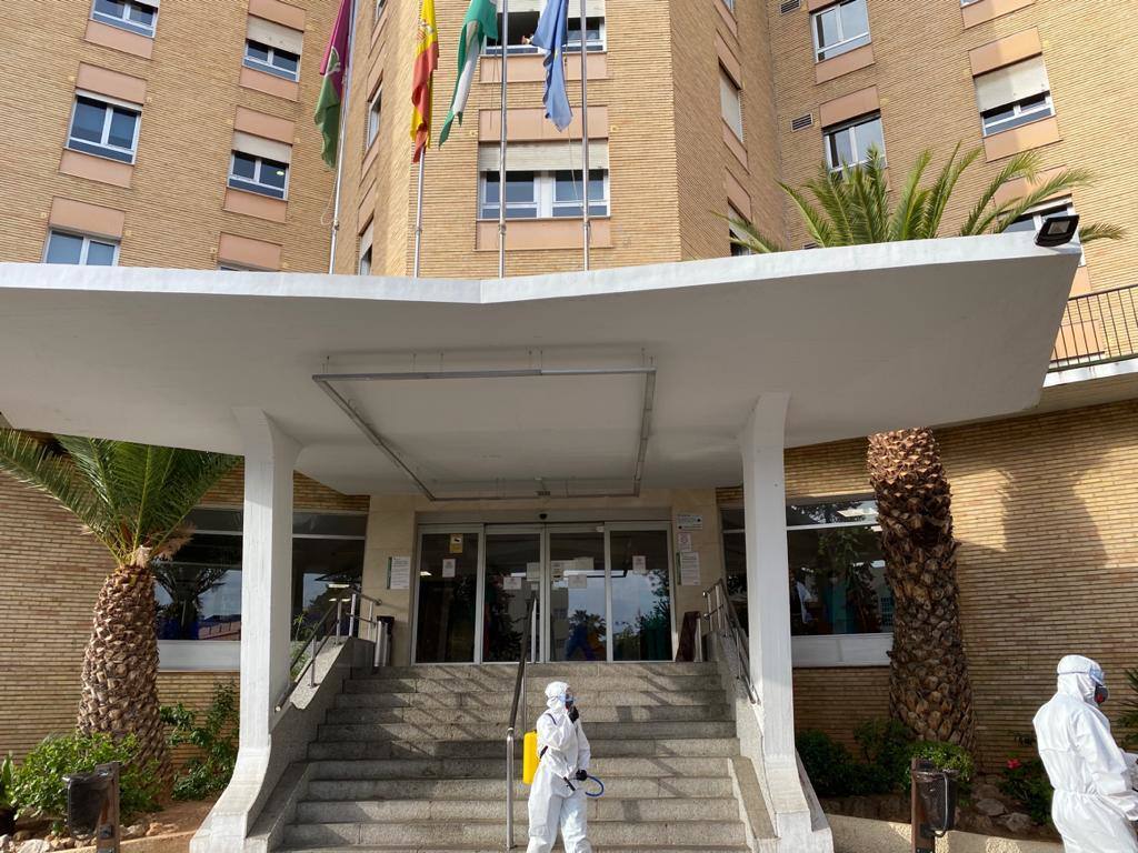 Los miembros de la UME intervinieron este viernes en la capital, Antequera, Ronda o el Hospital Costa del Sol de Marbella