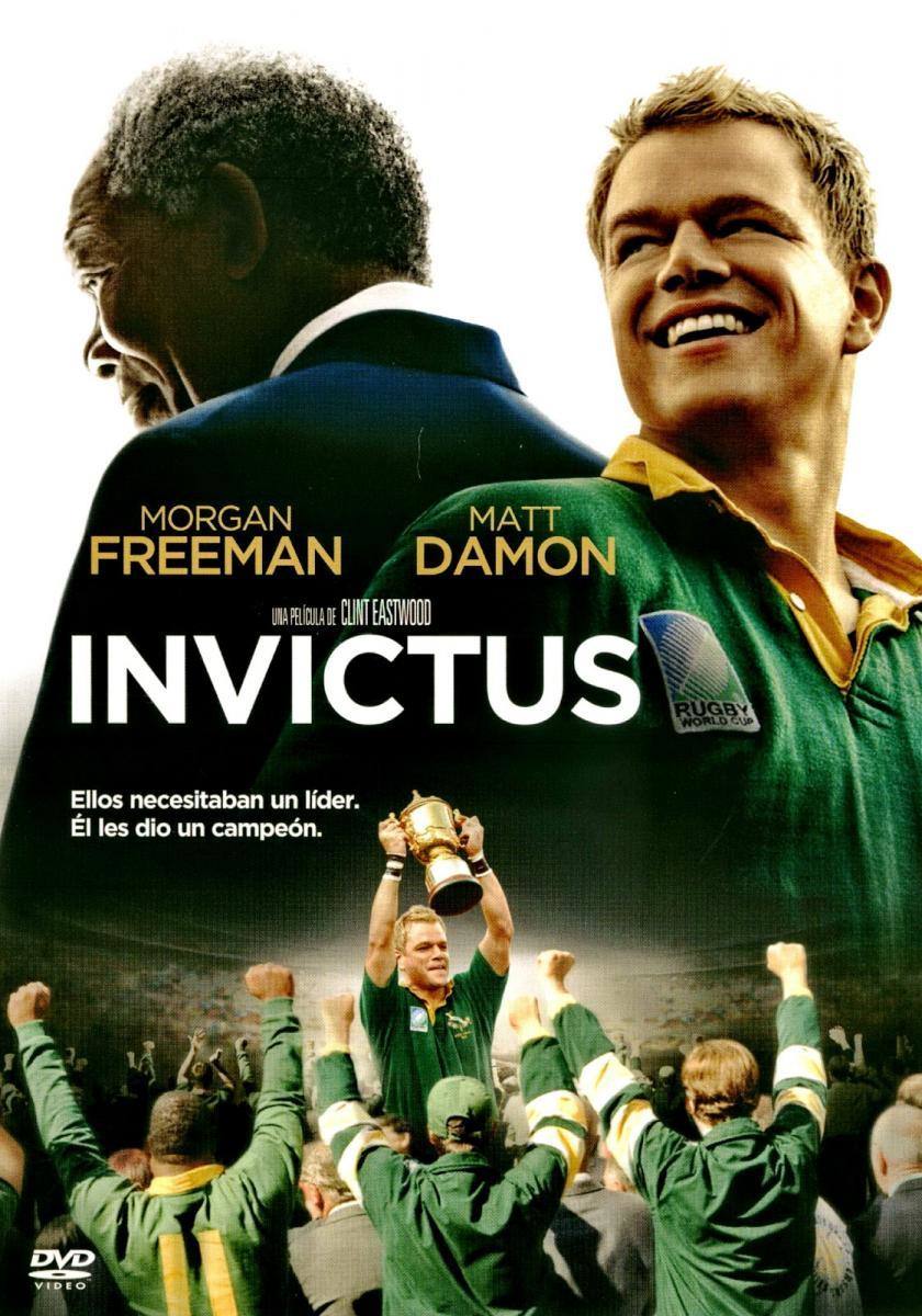 'Invictus'. Nelson Mandela intenta unir a sus compatriotas después de la caída del apartheid en Sudáfrica organizando en su país el Campeonato Mundial de Rugby. El deporte será clave.