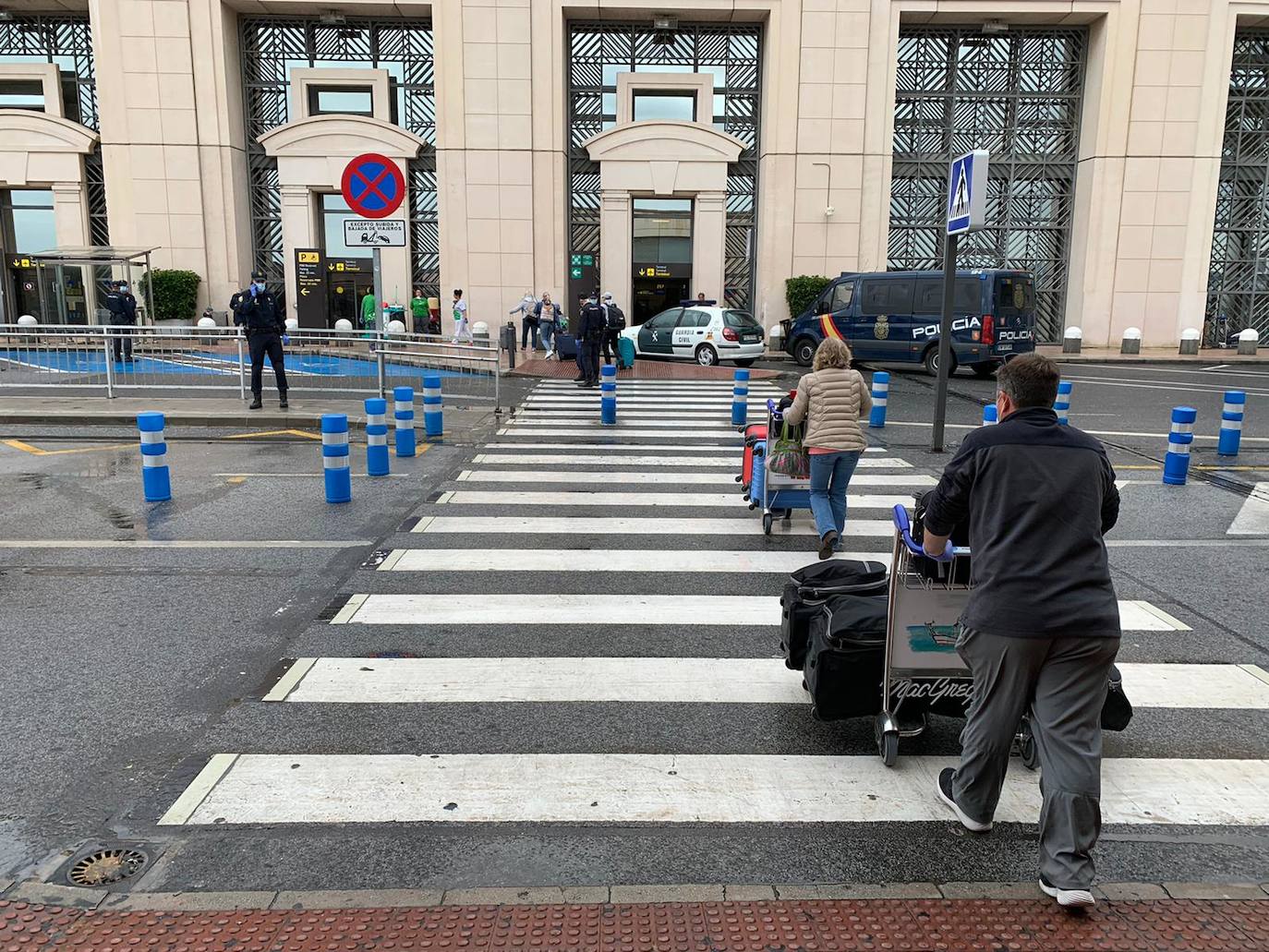 Imagen del aeropuerto de Málaga.