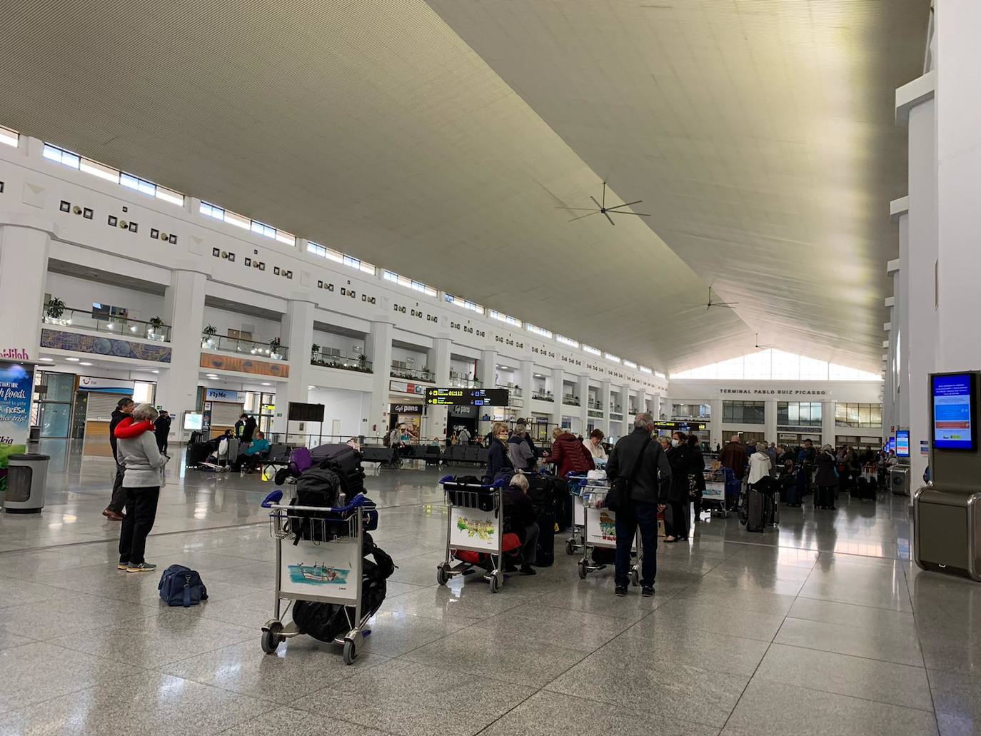 Imagen del aeropuerto de Málaga.