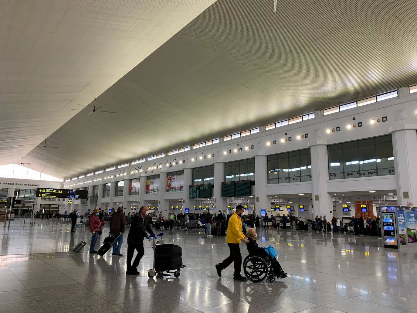 Imagen del aeropuerto de Málaga.