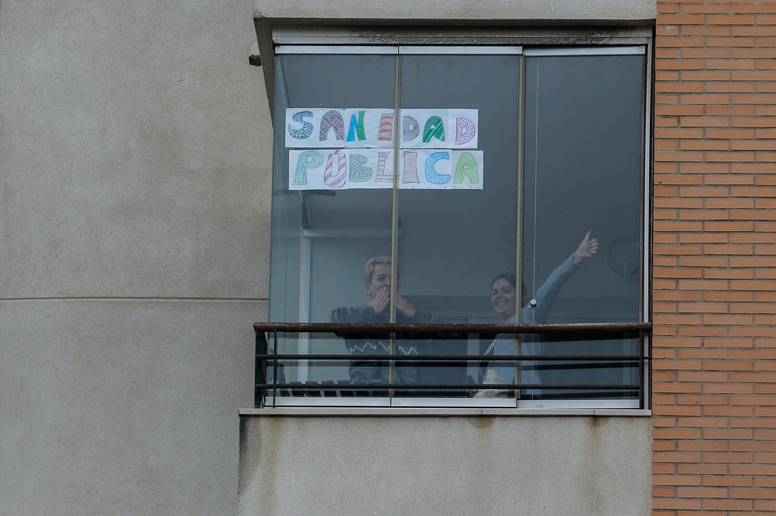 Apoyo a los sanitarios.