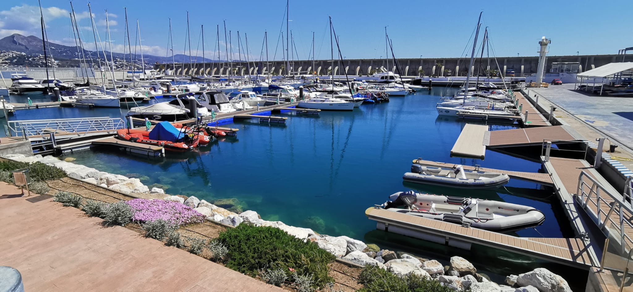 El puerto de Málaga, este domingo 29.
