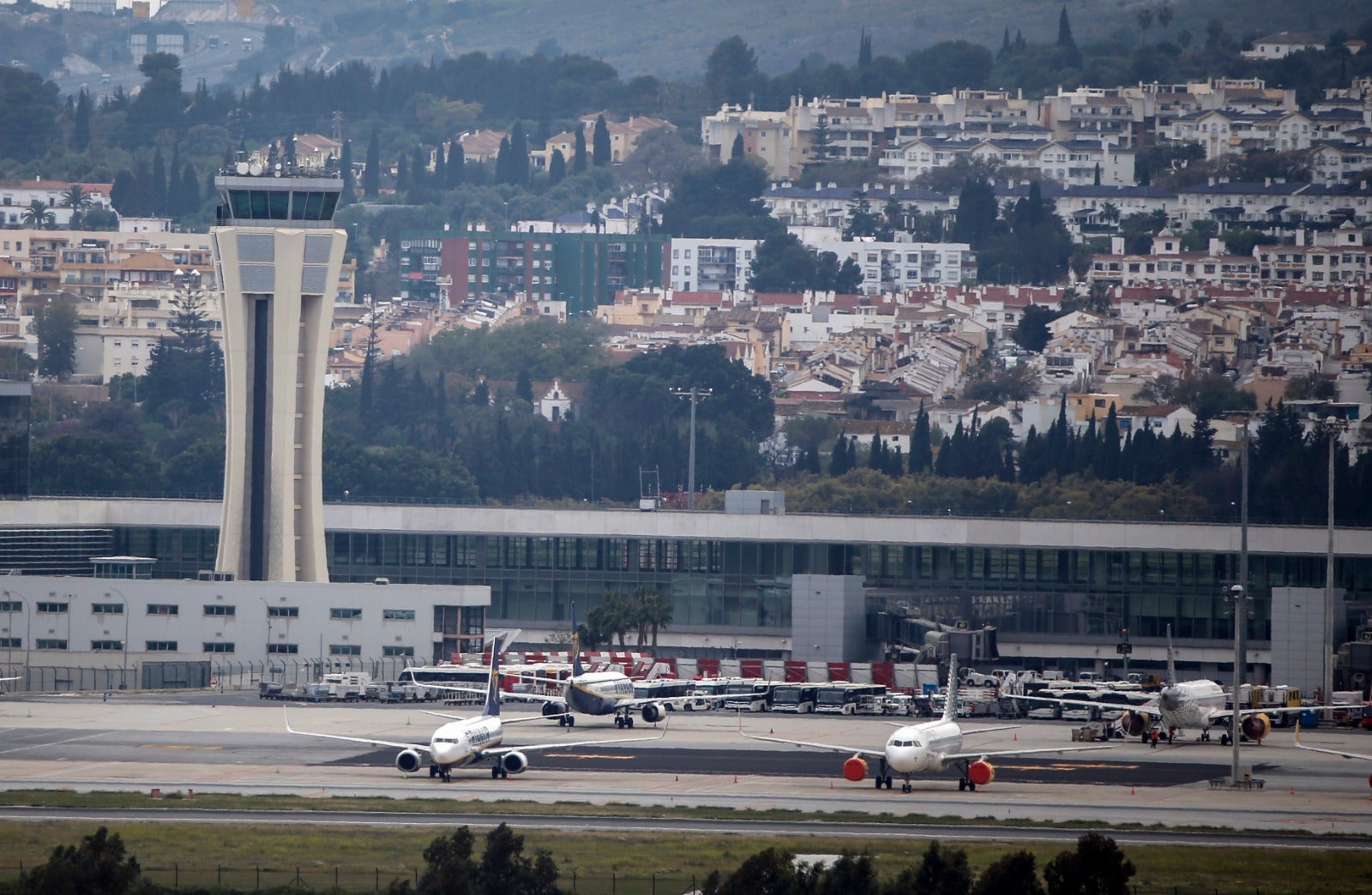 La Málaga vaciada: así se muestra una capital en Estado de Alarma