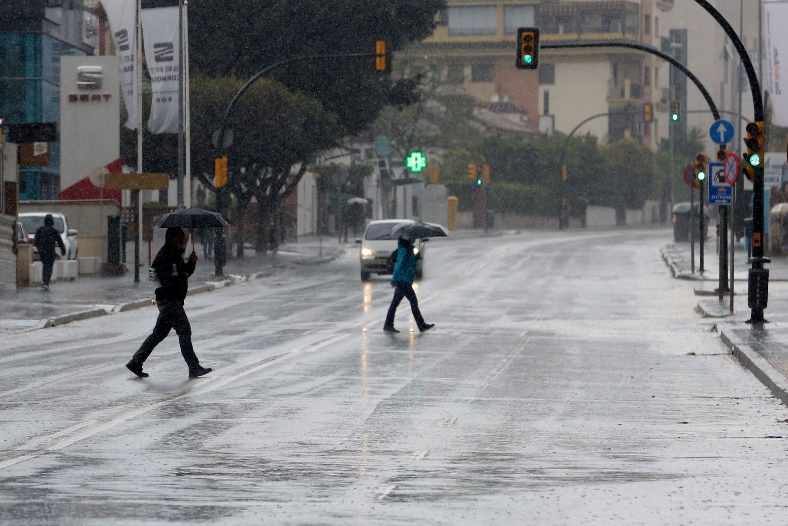 La Málaga vaciada: así se muestra una capital en Estado de Alarma
