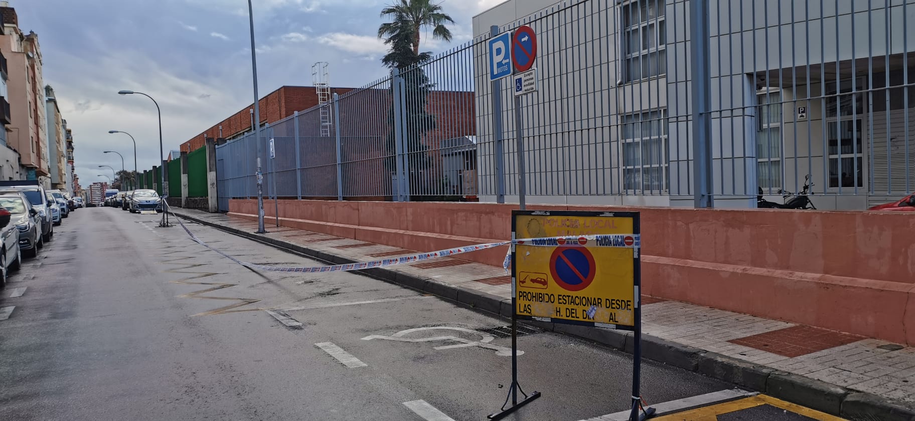 El acondicionamiento de la Ciudad Deportiva de Carranque como hospital de campaña va a buen ritmo