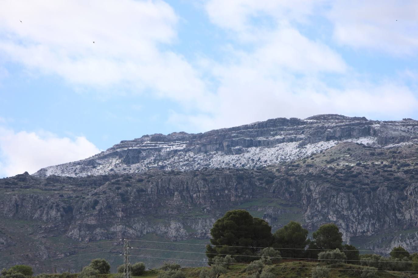 Vista de El Torcal de Antequera